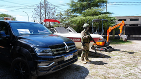 Impactante allanamiento policial en Rosario. Impactante allanamiento policial en Rosario.