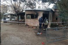La mujer y su hijita murieron por el incendio que se produjo en su vivienda
