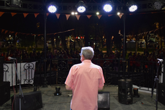 Mansur volvió a Rivadavia, pero con otro partido. Foto: Facebook: Ricardo Mansur