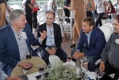 El gobernador en un evento de Bodegas Bianchi, hace pocas semanas. Foto: Gentileza Marcelo Alvarez