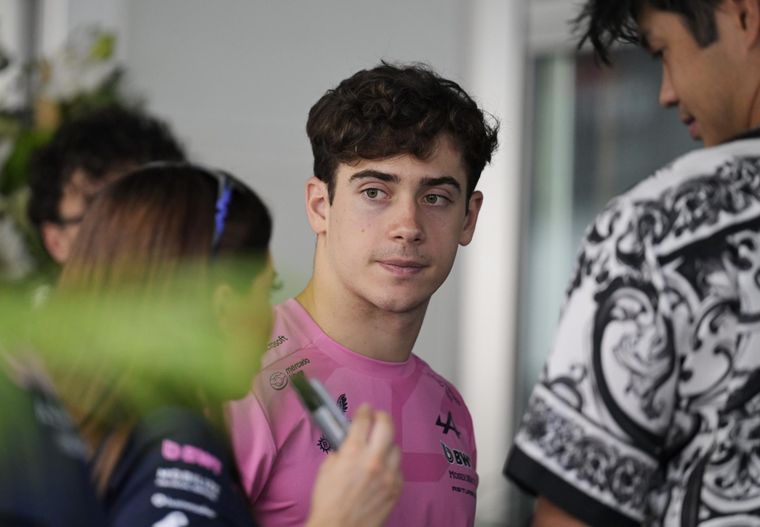 Después de un GP de Singapur lleno de frustraciones, Franco Colapinto expresó en redes su bronca por el rendimiento del Alpine.
