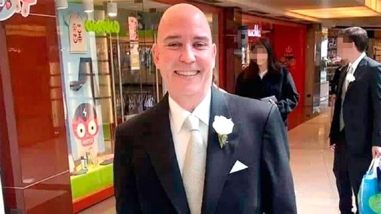 La víctima del podólogo mendocino, su esposo Foto: Gentileza