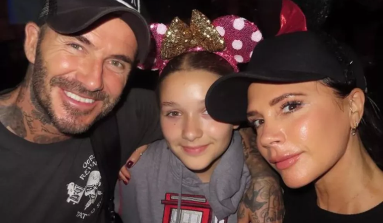 Victoria Adams compartió fotos inéditas de Harper, la hija teen que tiene con David Beckham. Foto: Instagram @victoriabeckham