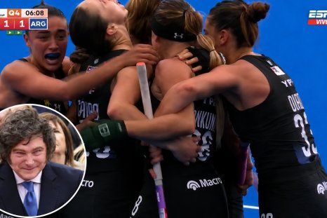 Javier Milei felicitó a Las Leonas por su triunfo. Javier Milei felicitó a Las Leonas por su triunfo.