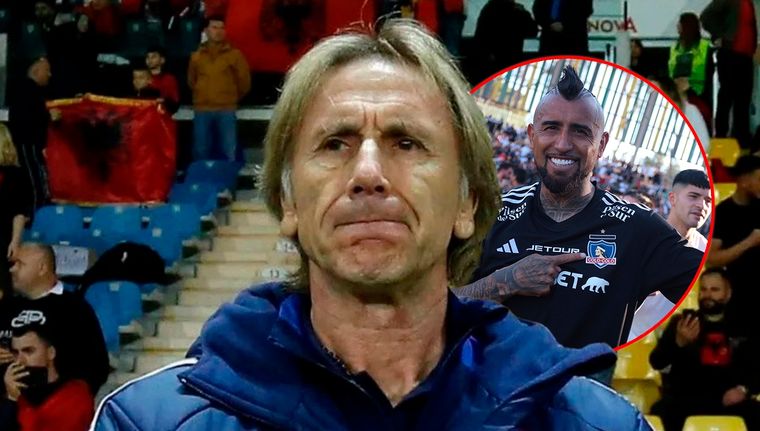 Ricardo Gareca finalmente decidió volver a convocar a Vidal en Chile. Foto: @LaRoja y Colo-Colo