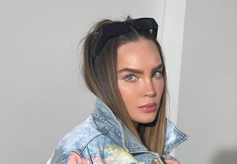 Belinda se sintió muy a gusto con la performance de Isabela Chávez.