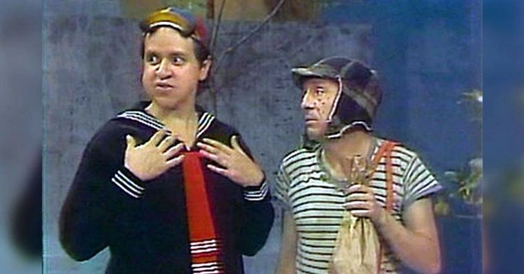 Quico y El Chavo.
