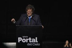 Javier Milei encabezó un evento religioso en Chaco