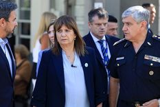 Patricia Bullrich aclaró que el Gobierno ha puesto todos los recursos a disposición para encontrar a Loan Peña Foto: Noticias Argentinas
