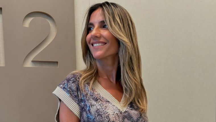 Mirá el look de María Belén Ludueña.