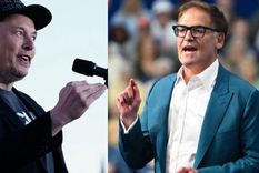 En la recta final hacia las elecciones presidenciales del 5 de noviembre, dos empresarios tecnológicos muy mediáticos, Elon Musk (izquierda) y Mark Cuban, se enfrentan por quién consigue más apoyos para los candidatos. Foto: Getty Images