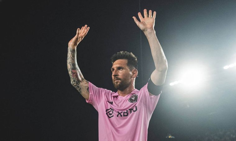 El Goat tendrá su quinta presentación con la franquicia estadounidense. Foto: Noticias Argentinas