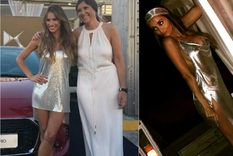 blooper fashion: pampita y paz cornu casi iguales en un evento