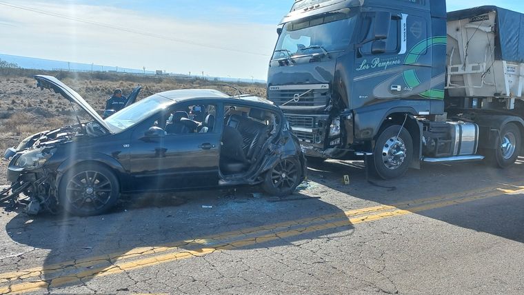 Dos de los vehículos involucrados en el choque Foto: Gentileza Matías Pascualetti