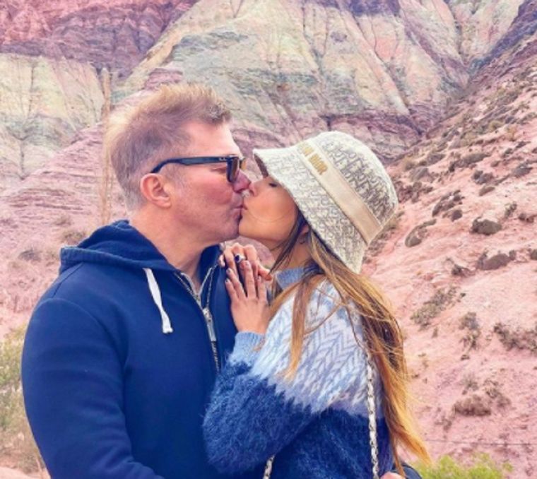 Barby Franco y Fernando Burlando Foto: Instagram