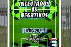 investigan un partido entre contagiados vs no contagiados de covid-19