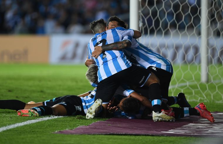 Racing estiró su invicto. Foto: Télam