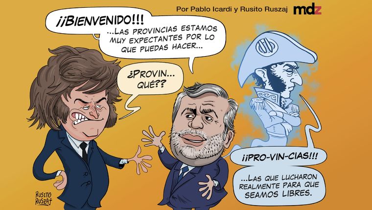 Lo que dejó la visita de Milei a Mendoza.