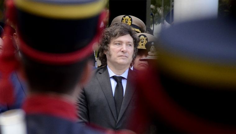 Javier Milei habló de Malvinas antes de que se filtrara el documento del Pentágono.