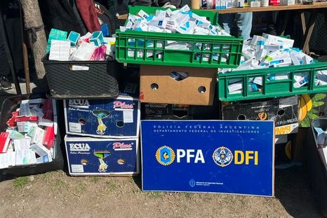 vendian medicamentos de forma ilegal en una reconocida feria de la matanza: nueve personas fueron imputadas
