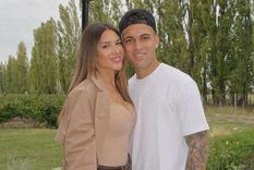 Lautaro Martínez y Agustina Gandolfo de paseo por Mendoza. Foto: @lautaromartinez