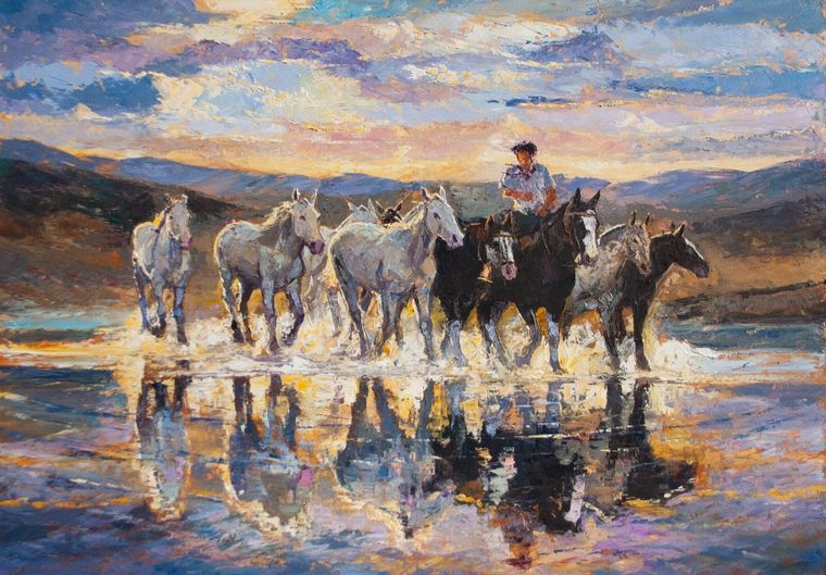 Darío Mastrosimone Reflejos Foto: Foto: MNBA