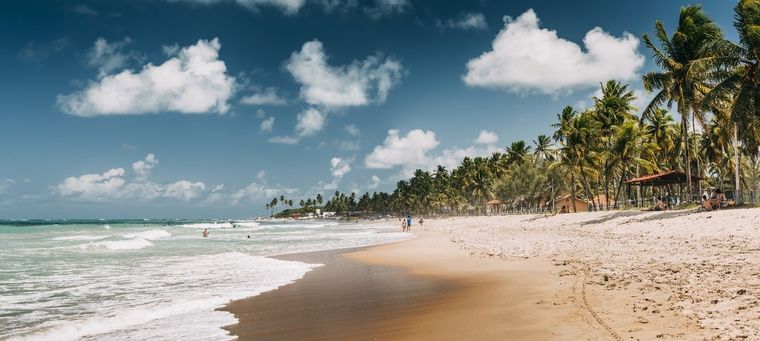 Fortaleza se encuentra al norte de Brasil