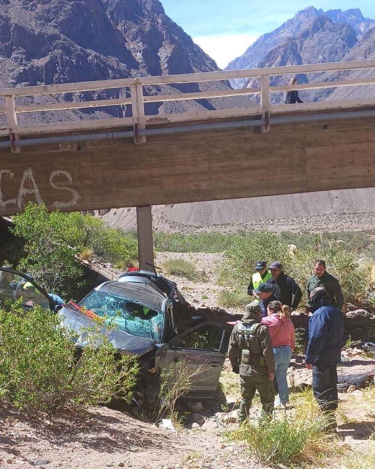 Accidente fatal en alta montaña Foto: Gendarmería Nacional