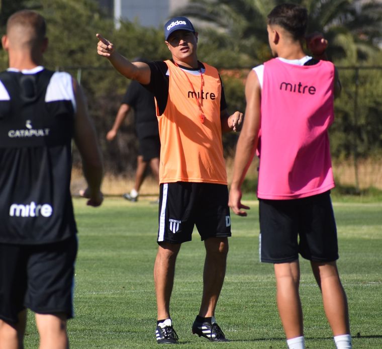 Medrán tiene una duda para el debut de Gimnasia. Foto: Prensa Gimnasia