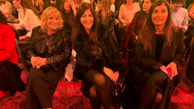 Cuqui Martínez, Sandra Mussuto y Mariana Mussuto.