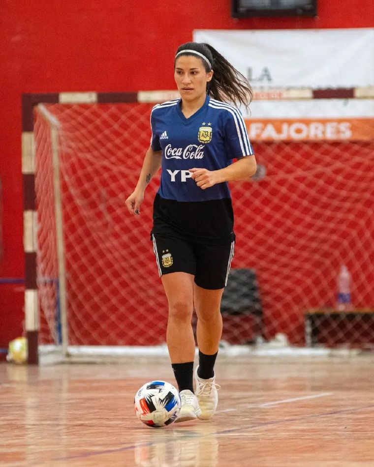Debut con gol para la crack mendocina Foto: Ph Lucas