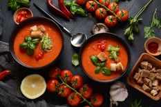 Gazpacho Una receta simple para hacer en minutos. Foto: Shutterstock