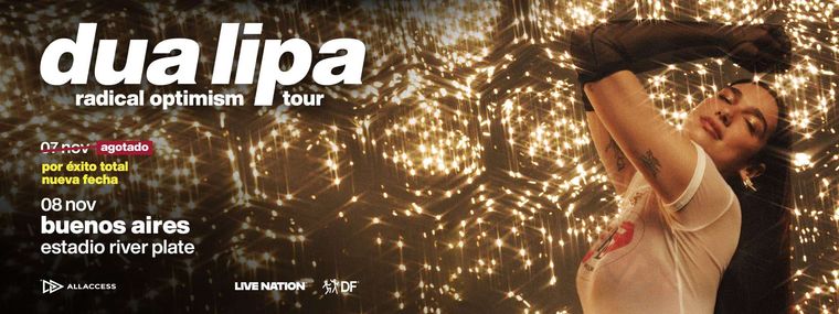 Las fechas de Dua Lipa en Argentina. Las fechas de Dua Lipa en Argentina.