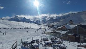 El Valle de Las Leñas se cubrió de blanco Foto: Agus Silva