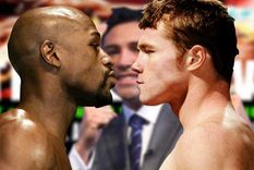 Floyd Mayweather provocó al Canelo Álvarez. Foto: Solo Boxeo
