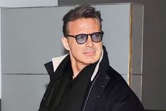 Luis Miguel fue captado con su hermano Alejandro Basteri y su novia Paloma Cuevas en Los Ángeles, California.