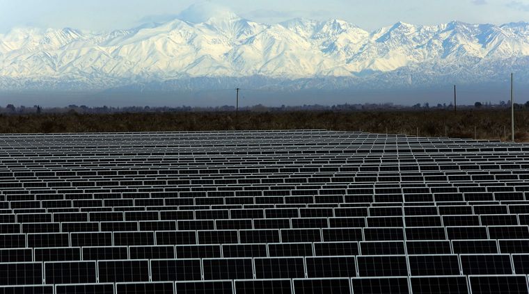 La provimcoa de Mendoza ha presentado en los últimos años un gran avance en maeteria de energía solar. Foto: Gobierno de Mendoza