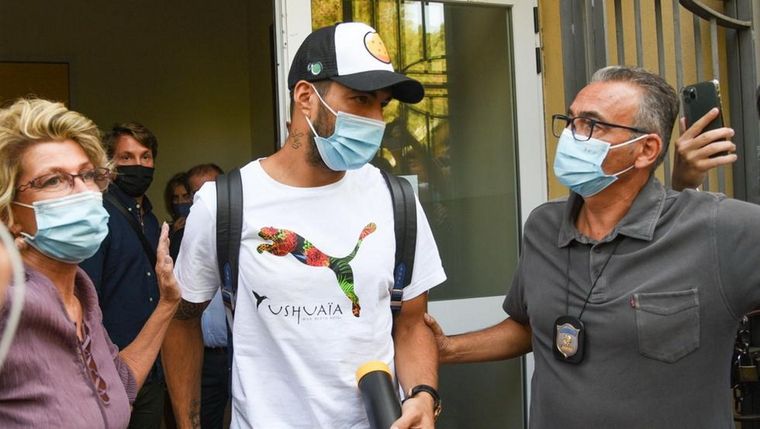 Suarez rindió el examen en Perugia en septiembre del año pasado Foto: EFE