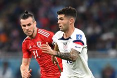 Bale y Pulisic, las figuras de Gales y Estados Unidos. Foto: EFE