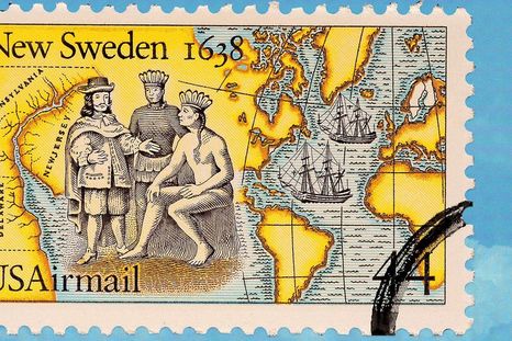 Nueva Suecia fue la colonia europea más pequeña en territorio de los futuros Estados Unidos.