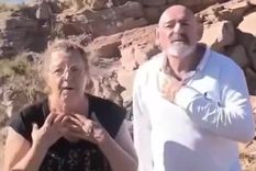 No sabíamos”: escándalo por turistas que vandalizaron rocas en Potrerillos No sabíamos”: escándalo por turistas que vandalizaron rocas en Potrerillos