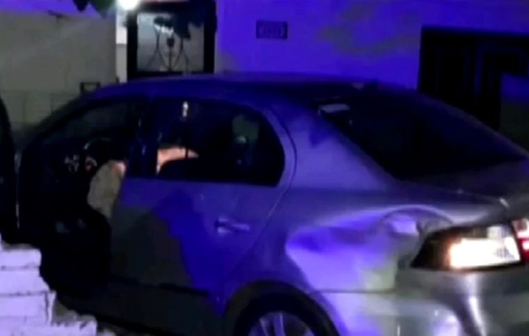 El hecho ocurrió en el cruce de las calles Malnatti y Joaquín González.  Foto: Captura de pantalla