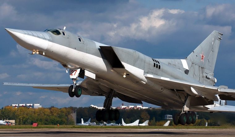 Un Tupolev Tu-22M3 de Rusia, operativo en la guerra. Foto: Wikipedia.