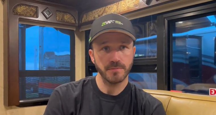 Agustín Canapino explicó su penalización. Foto: Captura