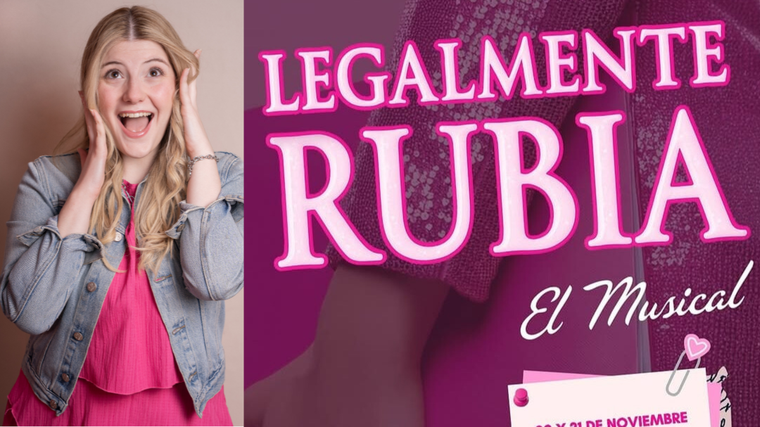 Legalmente Rubia ofrecerá dos funciones, mañana jueves 21 y el viernes 22 de noviembre.