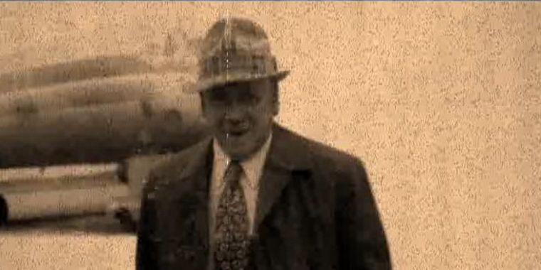 Luis Menotti Pescarmona, imágen capturada de un video de la época. Foto: Imágen TV