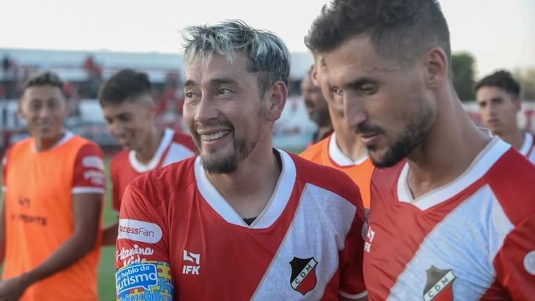 Sambueza, exultante tras el empate agónico de Maipú y la clasificación a la final