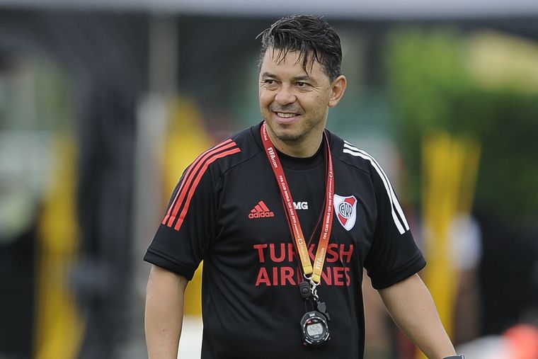 Marcelo Gallardo, DT de River. Foto: River Plate