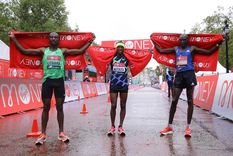 un dia no gano kipchoge y el maraton de londres fue para kitata
