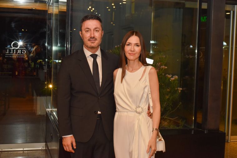 Luis Petri y Cristina Pérez. Luis Petri y Cristina Pérez.